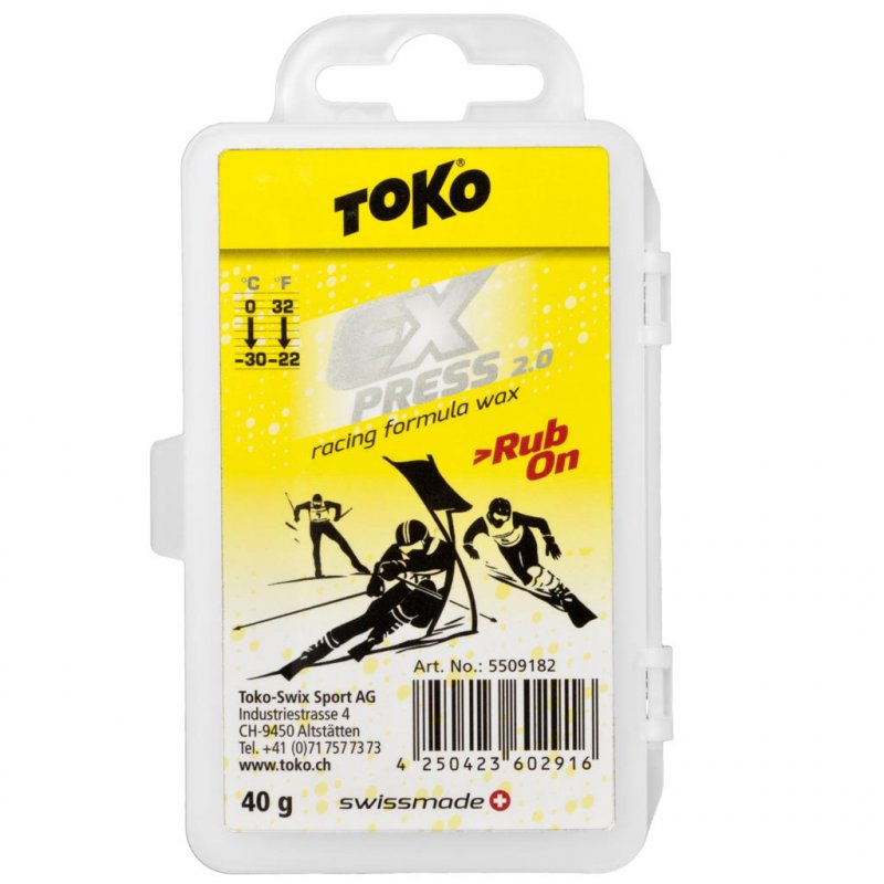 TOKO Express Racing Rub On 40g (0°C -30°C )