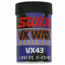 Buy SWIX VX43 High Fluor Hard Wax 45g /Violet (0 -2°)