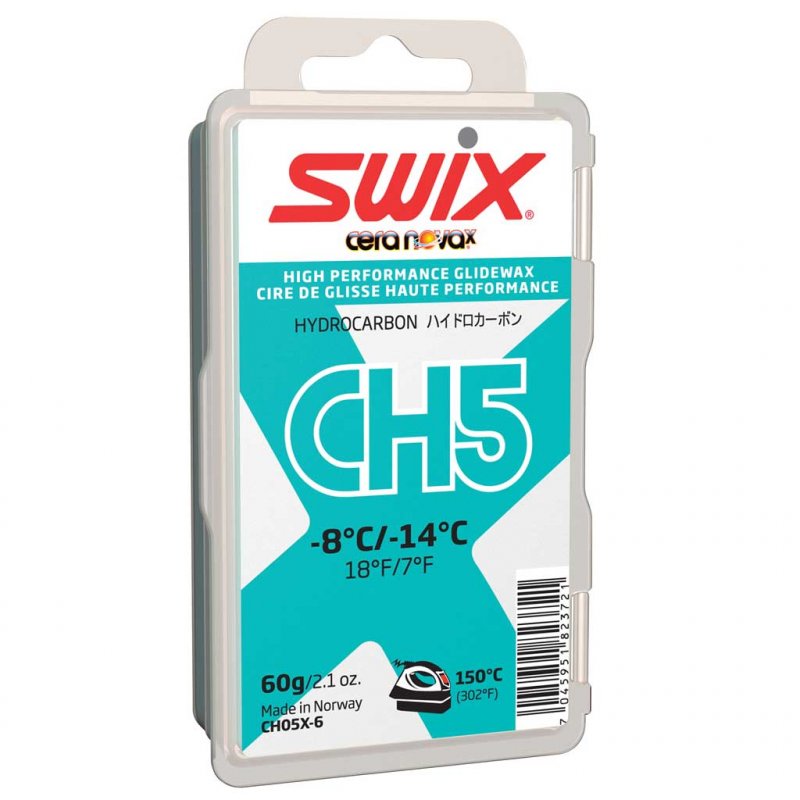 SWIX CH5 Hydrocarbon /Vert d'Eau 60g (-8°C -14°C)