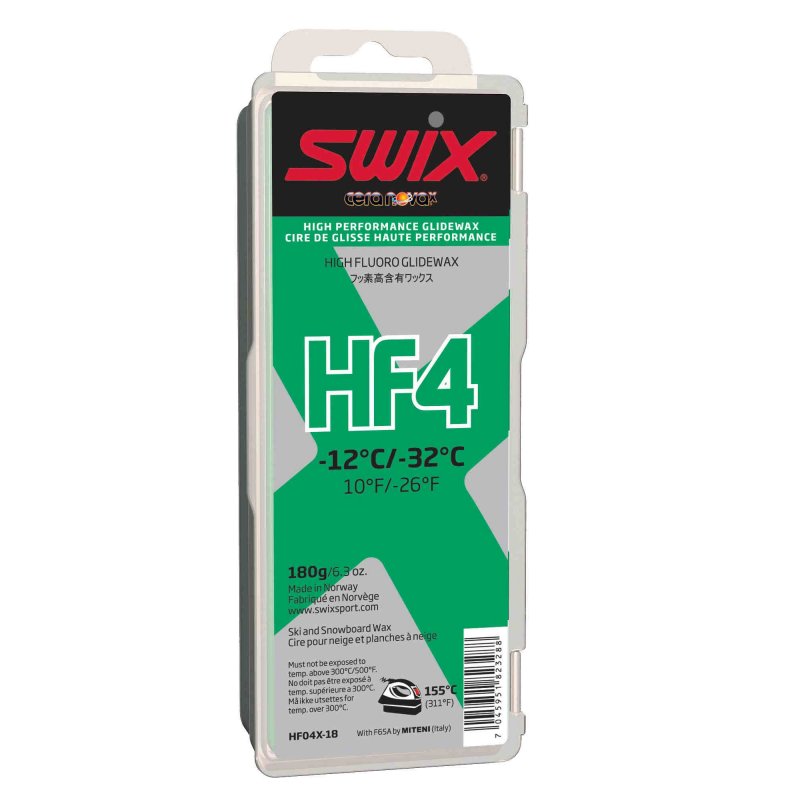 SWIX HF4 Fart Fluor /Vert 180g (-12°C -32°C)