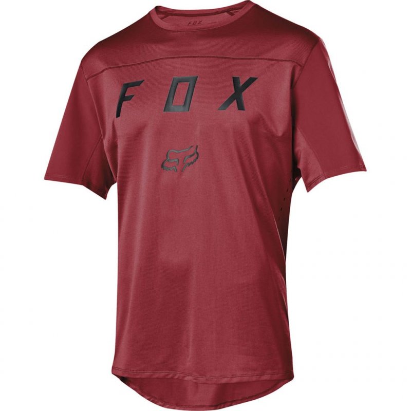 FOX Flexair Ss Moth Jersey /Cardinal