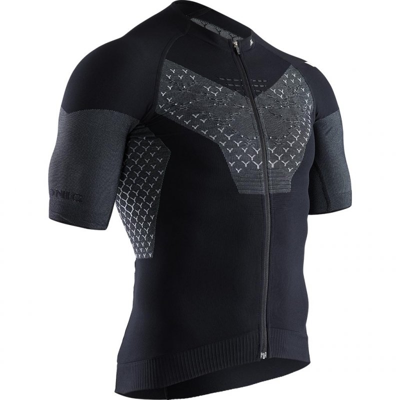 X BIONIC Twyce G2 Bike Zip Shirt Sl /Black Melange