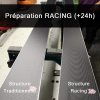 Préparation Racing : Dégarnissage + Affûtage + Structure (+24h)