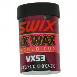 Buy SWIX VX53 High Fluor Hard Wax 45g /Rouge (0 +1°)