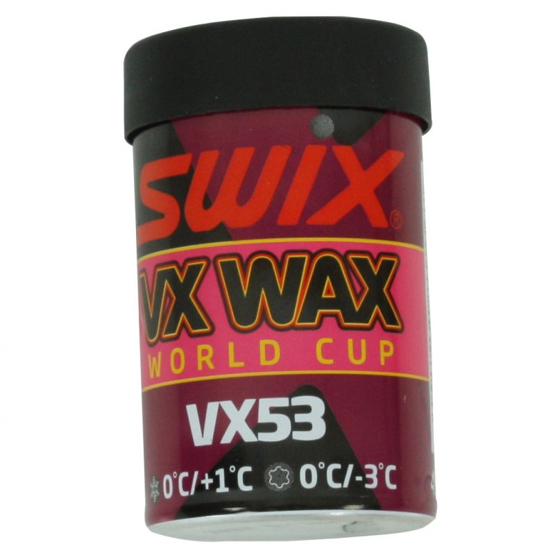 SWIX VX53 High Fluor Hard Wax 45g /Rouge (0 +1°)
