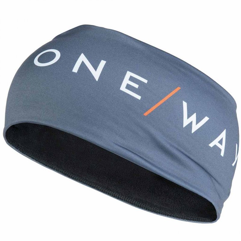 ONE WAY Headband Light /asphalt grey flame