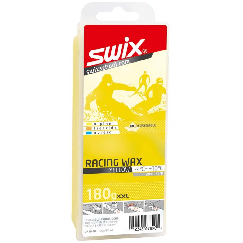 SWIX Fart Bio Racing 180g /Jaune (-2°C +10°C)