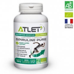 Buy ATLET Spiruline Pure Bio 500mg /300 Comprimés