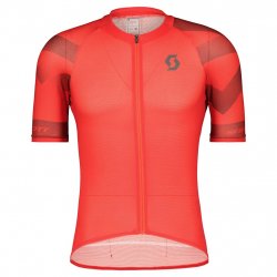 Buy SCOTT Rc Premium Climber Ss Shirt /fiery red dark grey