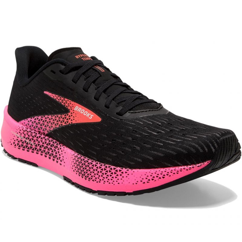 BROOKS Hyperion Tempo Femme /black pink hot coral