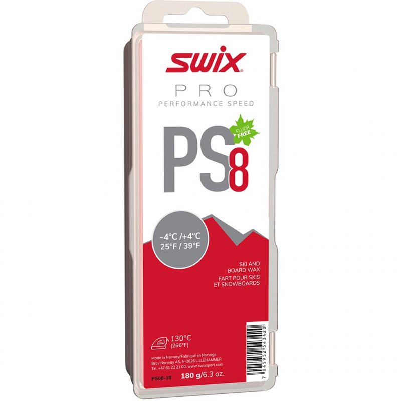 SWIX PS8 Pro Performance Speed 180g (-4°C +4°C)