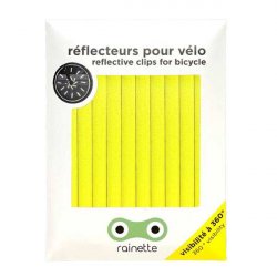 Buy RAINETTE Reflecteur Pour Rayon De Vélo 12 Pièces /jaune fluo