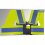 VELOLAND Gilet reflecteur Cross Belt fluo clip