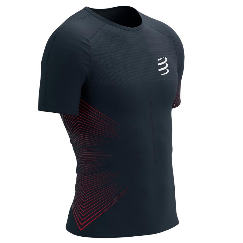 COMPRESSPORT Performance Ss Tshirt /salute high risk red