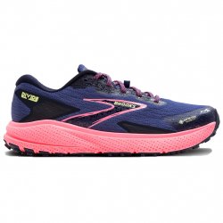 Buy BROOKS Divide 5 Gtx W /grey blue pink lime