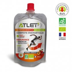 Buy ATLET Compote Energetique Bio 100g /Pomme Abricot Malto