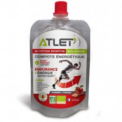 Buy ATLET Compote Energetique Bio 100g /pomme fraise