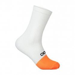 Buy POC Flair Sock Mid /hydrogen white zink orange