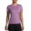 BROOKS Luxe Short Sleeve W /htr washed plum